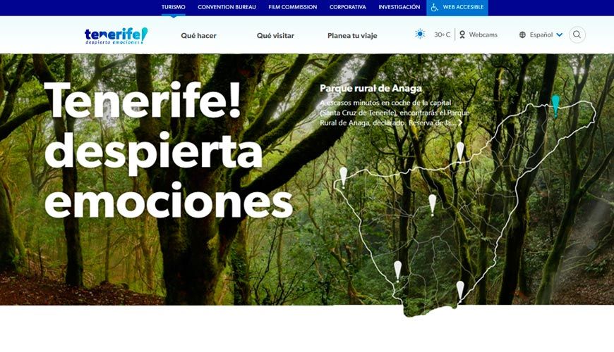 web turismo tenerife